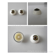 Wholesale big size plastic acrylic toy doll eyes of round half round and oval